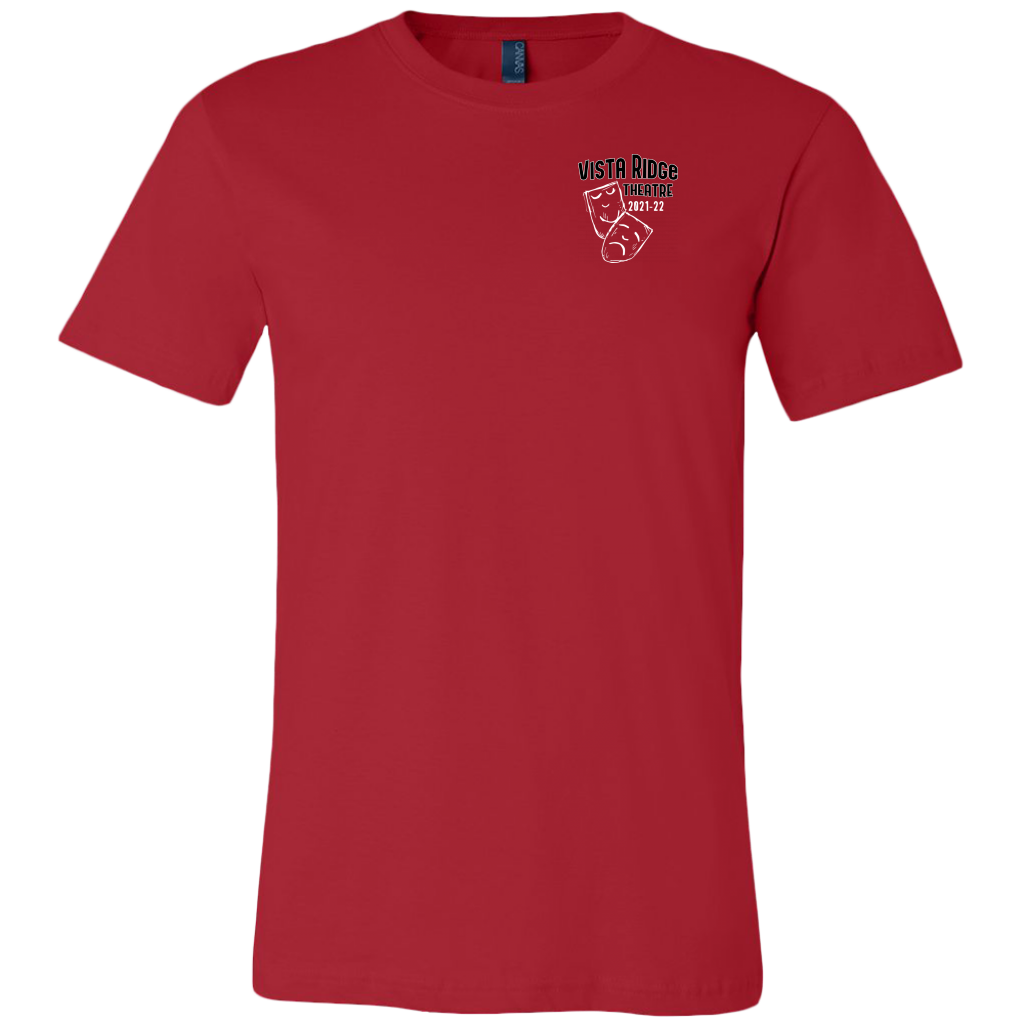 VRHS Theatre Life T-Shirt Red 2021-2022 Mens/Womens