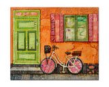 La Dolce Vita - Italian Door and Bicycle - Danny Phillips - Italian Fine Art Print, All Sizes