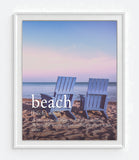 Definition - Beach - A Place of Relaxation, Rest and Tranquility- Photography Print