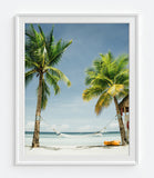 Beach Themed Photography Prints, Set of 4, Coastal Wall Decor