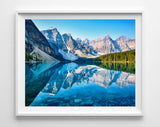 Banff National park Photography Prints, Set of 4, Canada Adventure Wall Decor