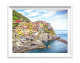 Cinque Terre Italy Italian Themed Photography Prints, Set of 4, Home and Wall Decor