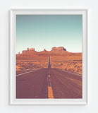 Vintage Desert Photography Prints, Set of 3, Home and Wall Decor