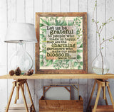 Let us Be Grateful to People who Make us Happy- Marcel Proust - Vintage Dictionary Page Art Print
