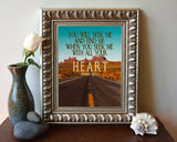 You Will See Me and Find me - Jeremiah 29:13 Christian Photography Print Wall Decor