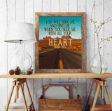 You Will See Me and Find me - Jeremiah 29:13 Christian Photography Print Wall Decor