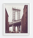 Vintage New York City Photography Prints, Set of 3, NYC Home and Wall Decor