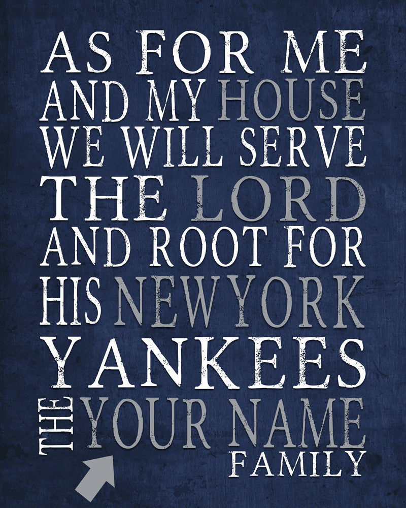 New York Yankees, Custom prints store