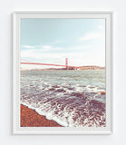 Vintage San Francisco California Photography Prints, Set of 3, Wall Decor