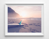 Surfing Photography Prints, Set of 4, Beach Coastal Wall Decor