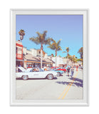 Santa Cruz California Beach Photography Prints, Set of 4, Coastal Wall Decor