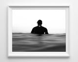 Black and White Surfing Photography Prints, Set of 4, Beach Coastal Wall Decor