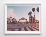 Santa Monica & Venice Beach Photography Prints, Set of 4, Coastal Wall Decor