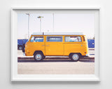 Vw Volkswagen Bus Van Photography Prints, Set of 4, Adventure Wall Decor