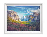 Yosemite National park Photography Prints, Set of 4, California Adventure Wall Decor